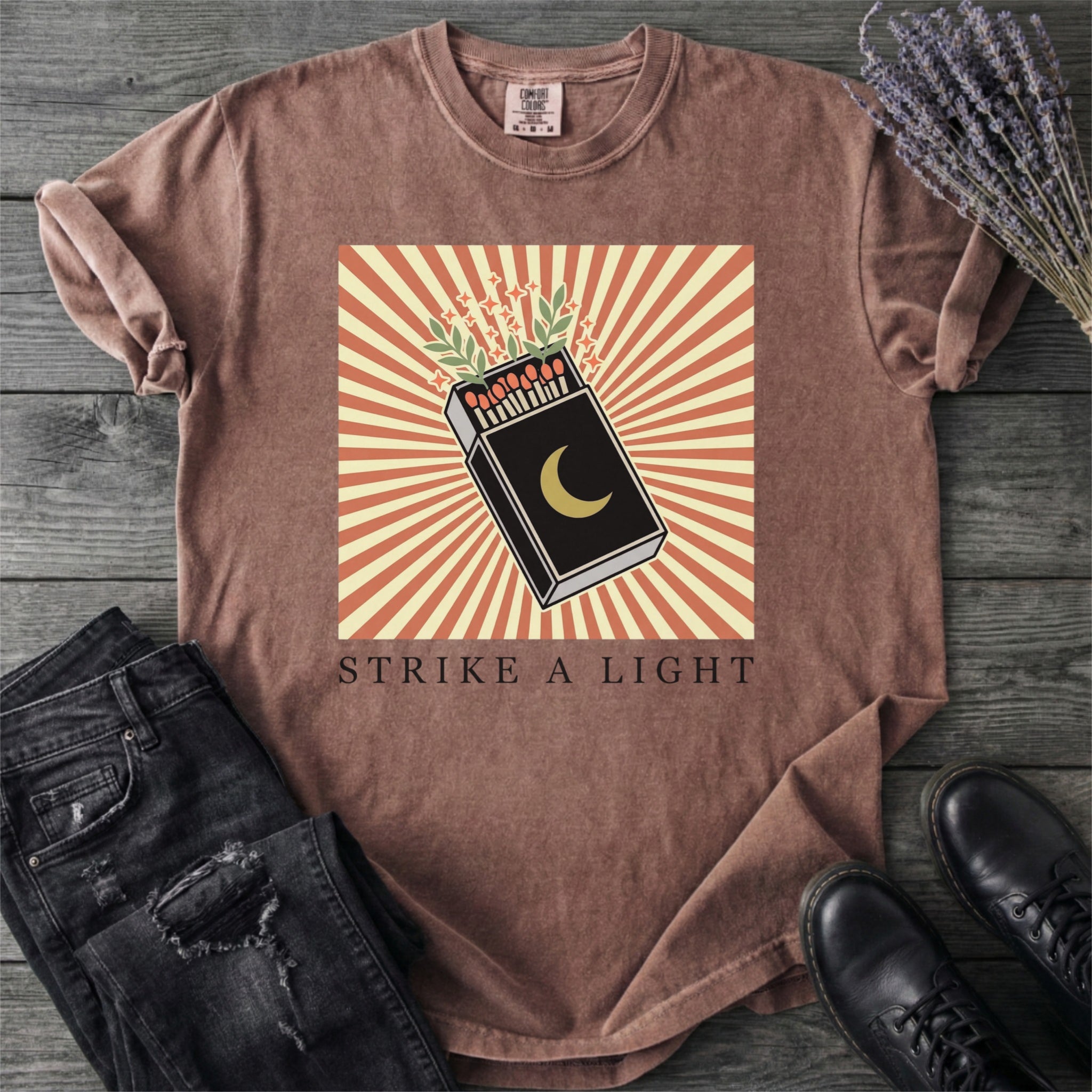 Strike A Light Matchbook T-Shirt