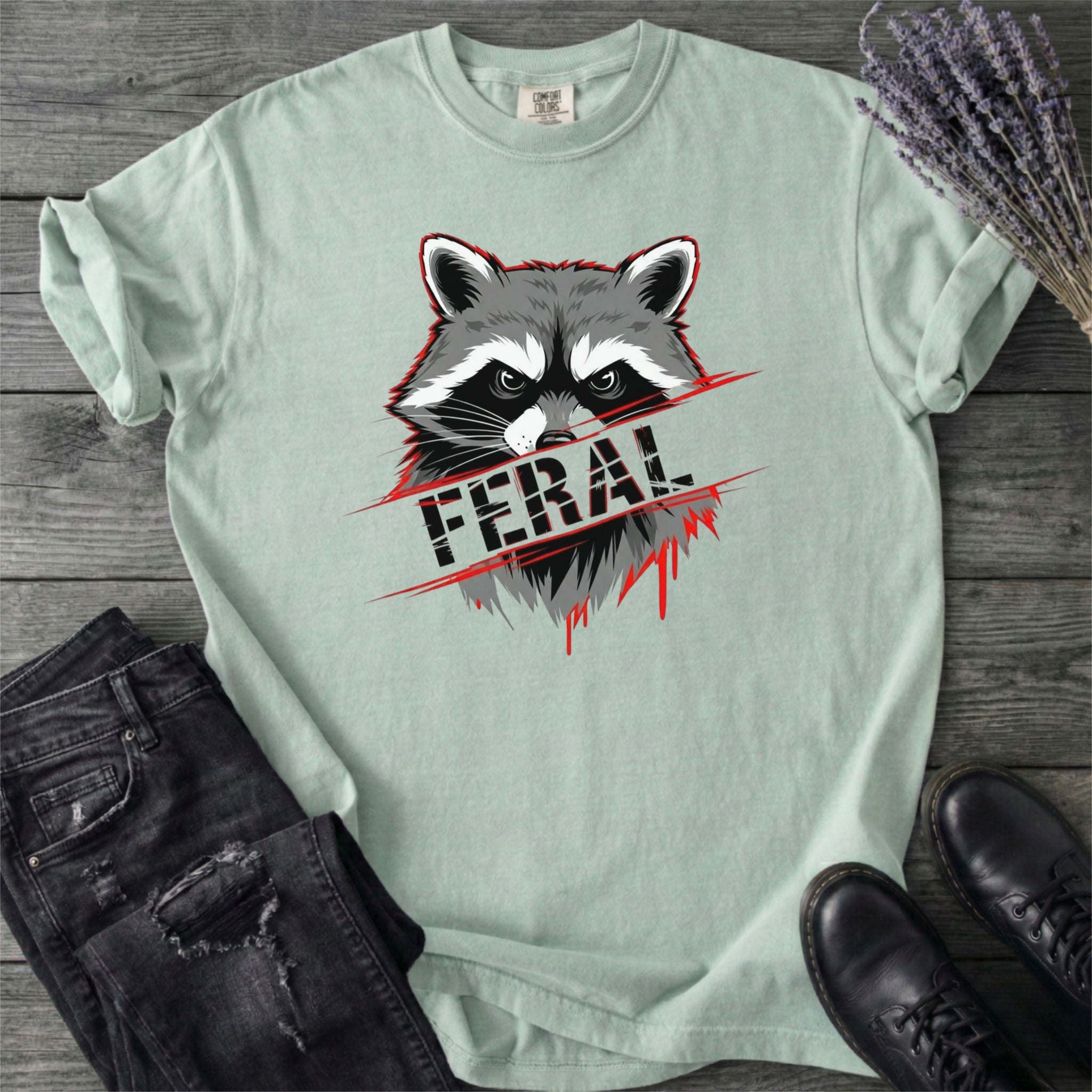 Feral Raccoon T-Shirt