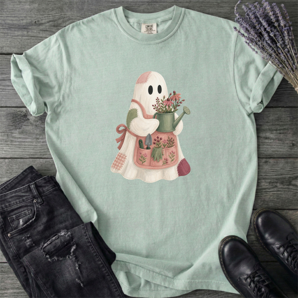 Patchwork Garden Ghost T-Shirt