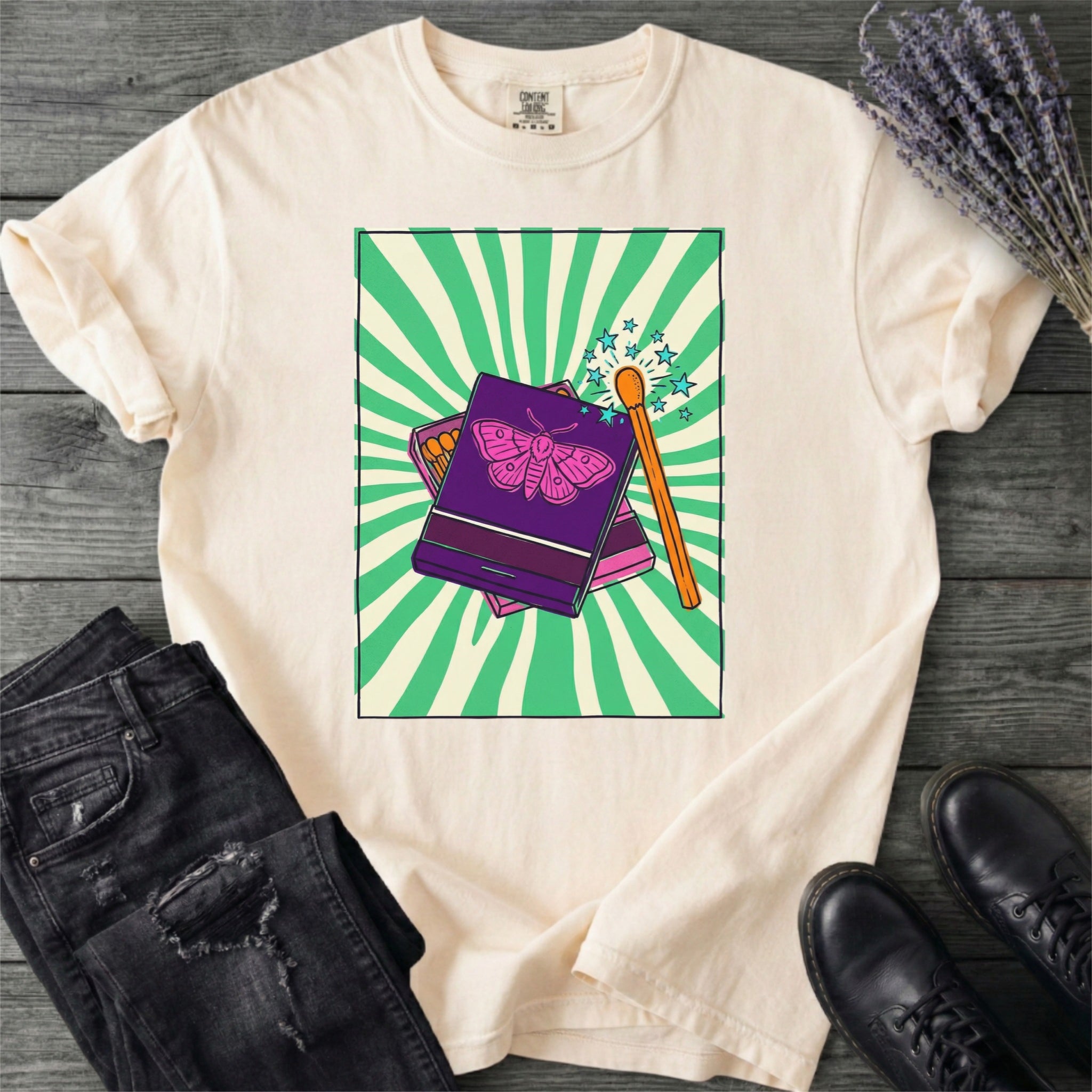 Moth Matchbook T-Shirt
