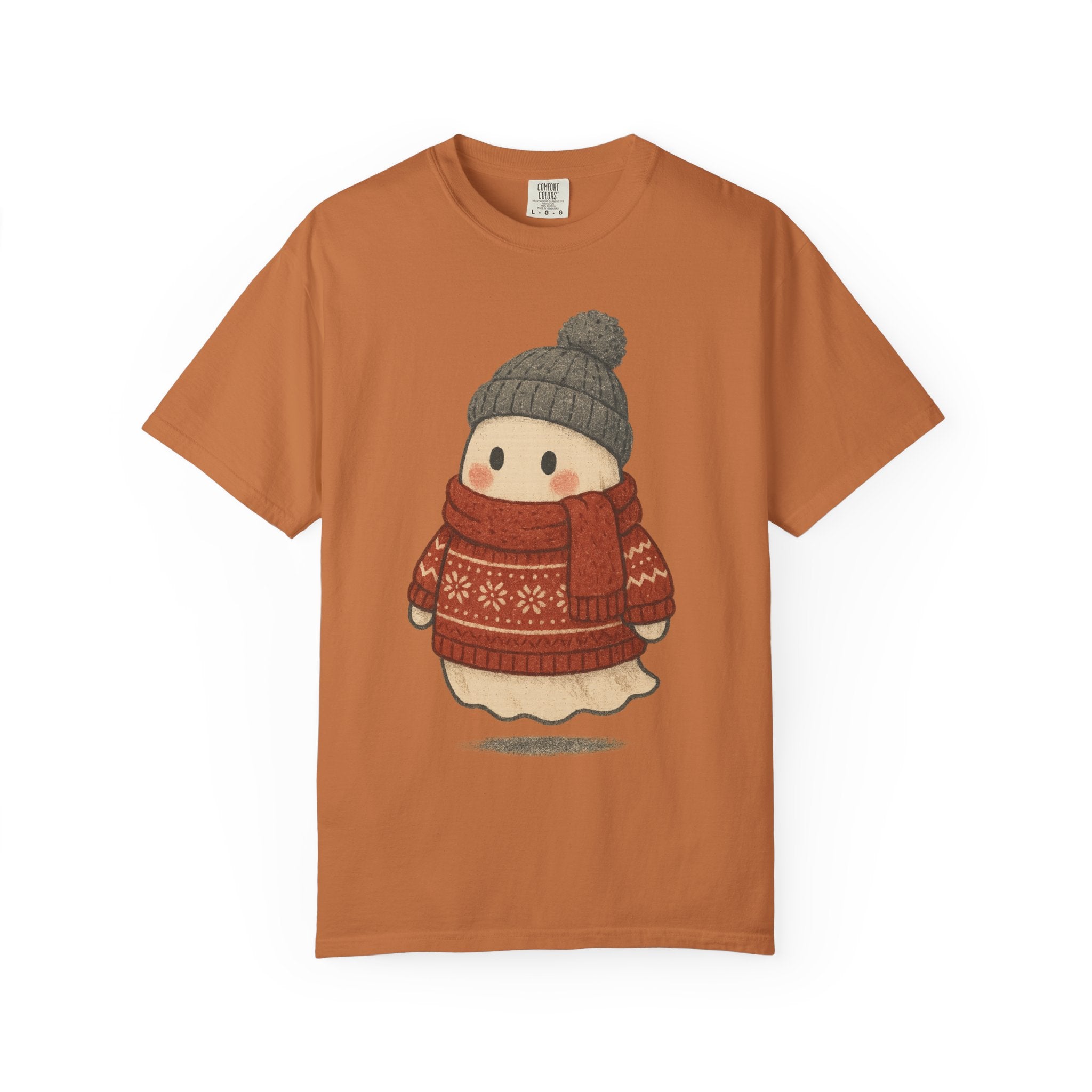 Cozy Ghost Holiday T-Shirt