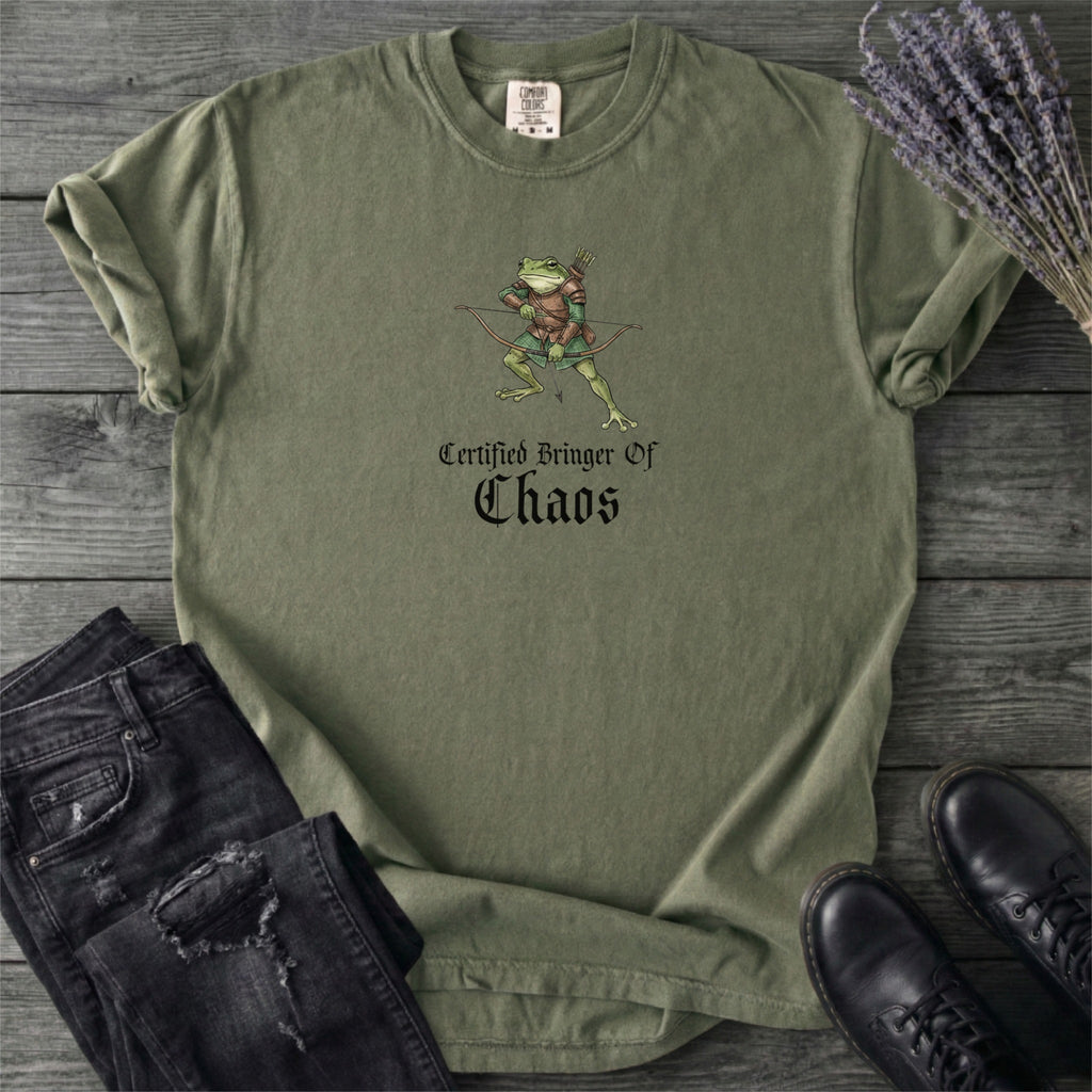 Funny Frog Archer T-Shirt