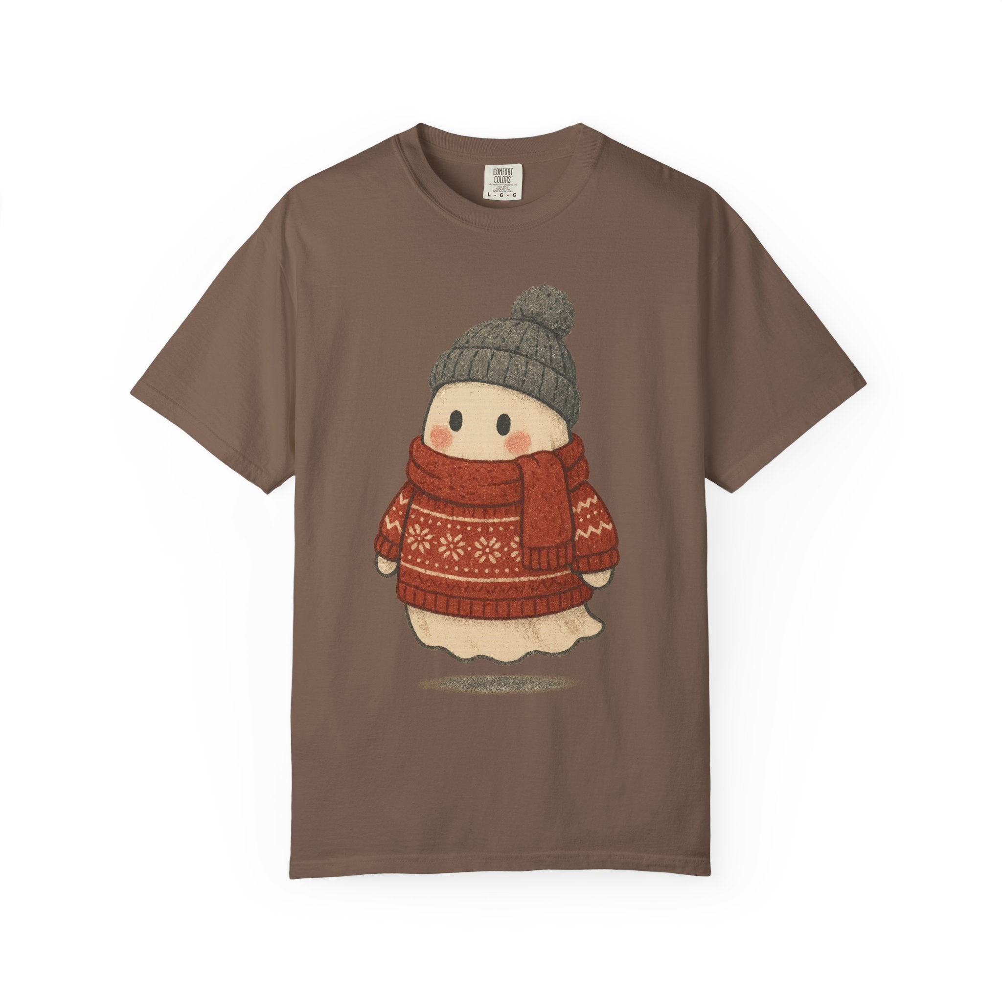 Cozy Ghost Holiday T-Shirt