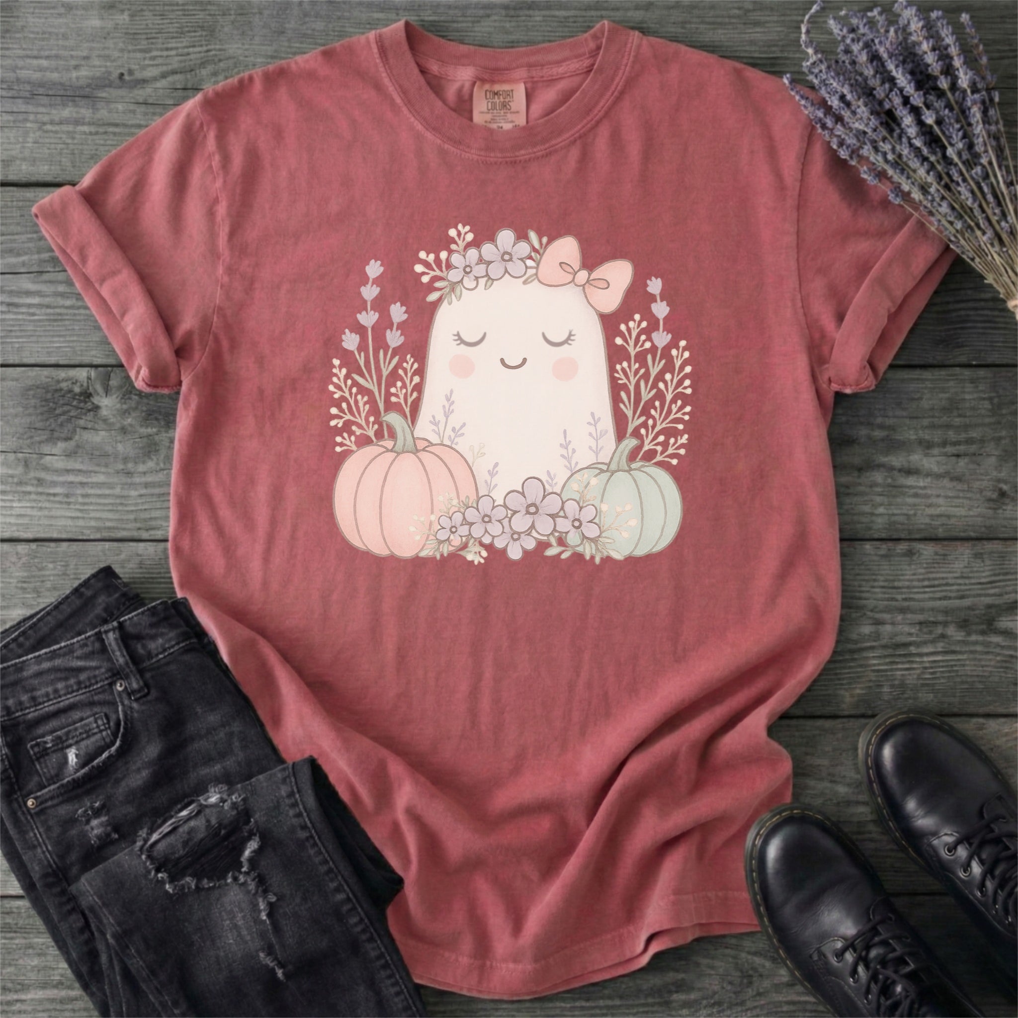 Boho Coquette Ghost T-Shirt