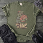 Brains Are Weird Zombie T-Shirt