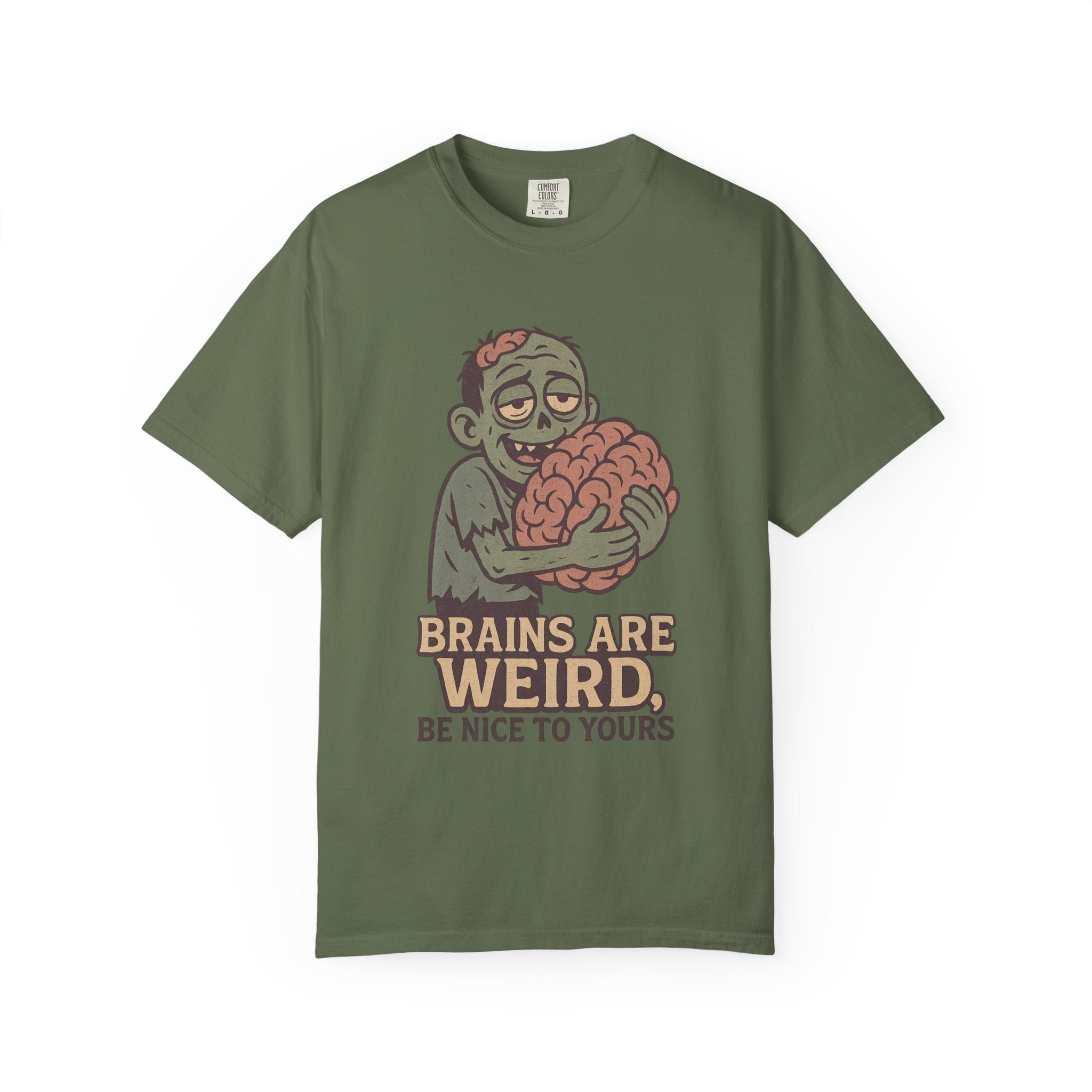 Brains Are Weird Zombie T-Shirt