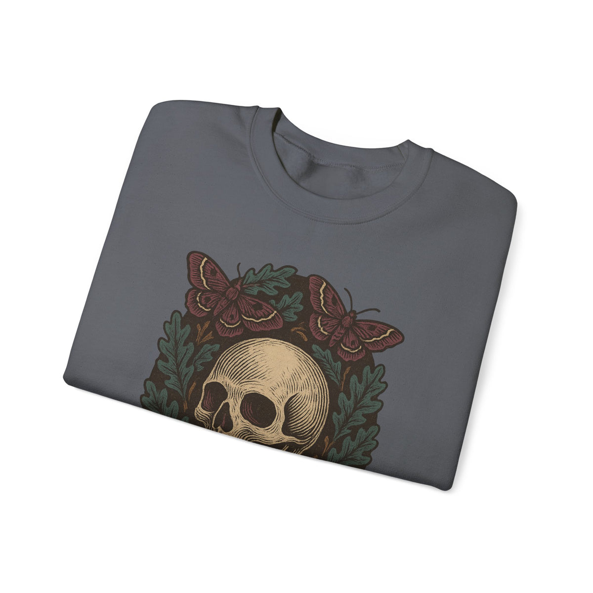 Skull And Moths Sweatshirt
