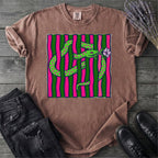 Bright Snake With Flower T-Shirt
