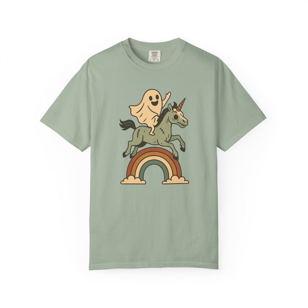 Ghost Unicorn Rainbow T-Shirt