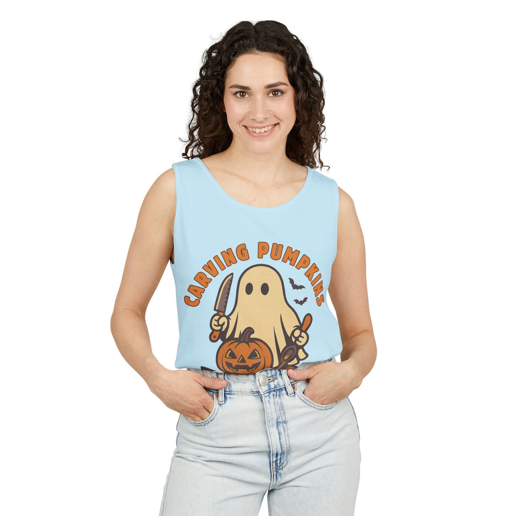 Carving Pumpkins Chaotic Tank Top