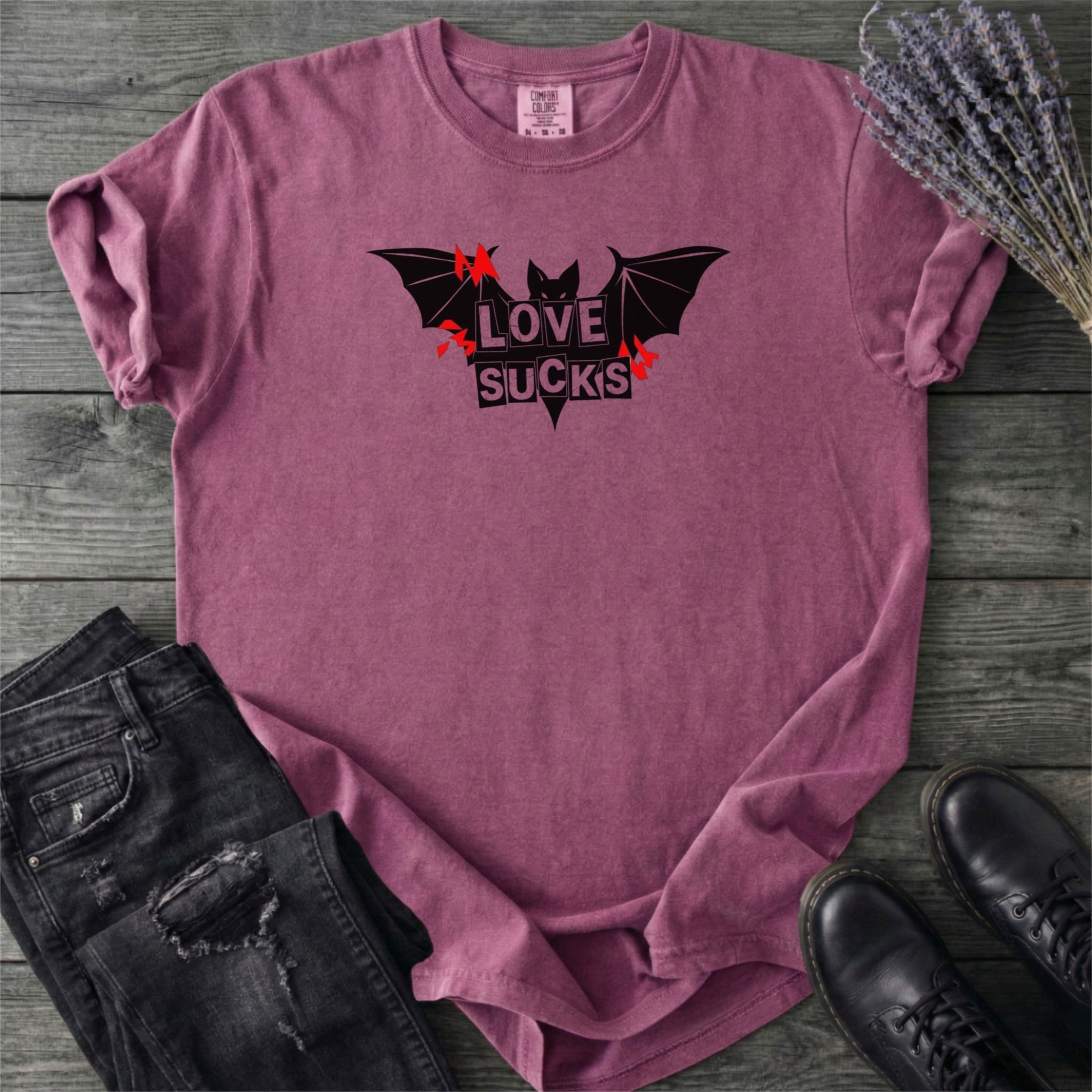 Love Sucks Bat T-Shirt