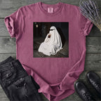 Sheet Ghost Iced Coffee Curb Meme T-Shirt