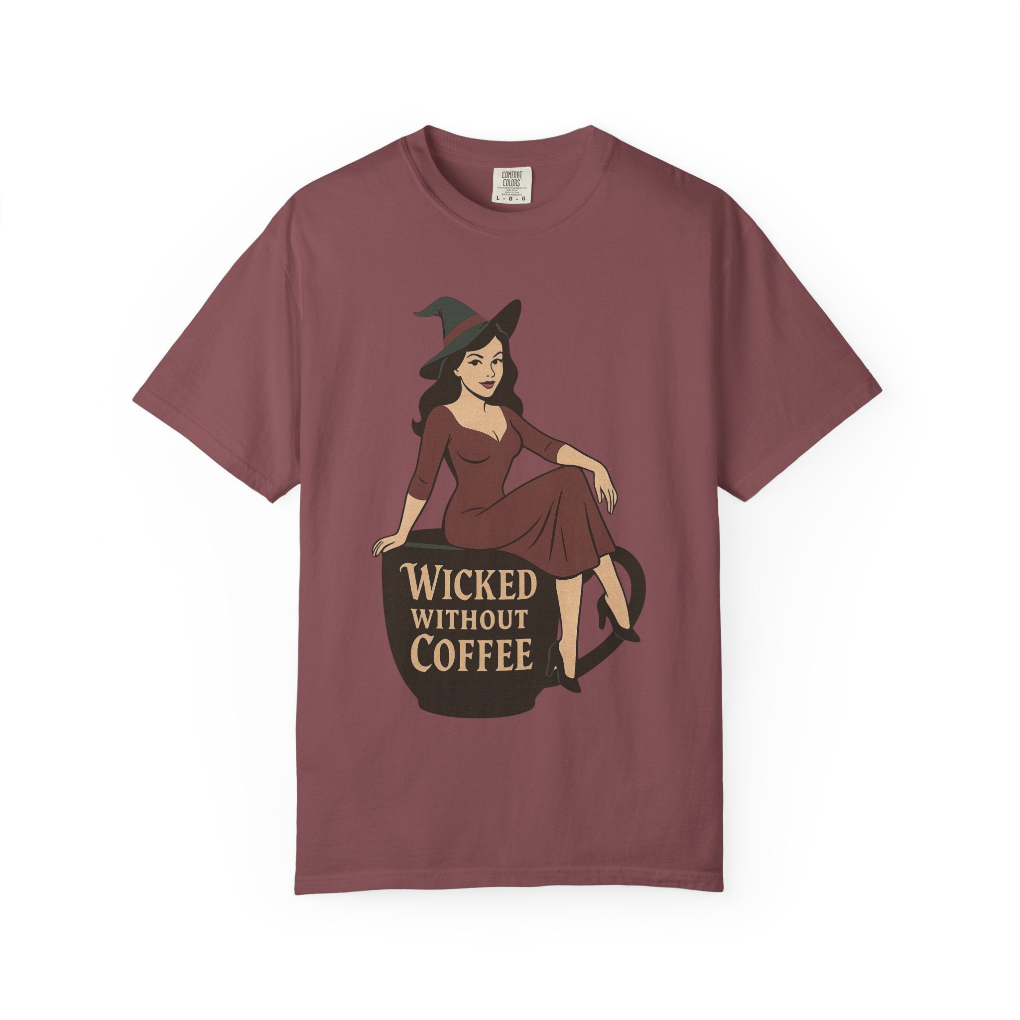 Wicked Without Coffee Witchy T-Shirt