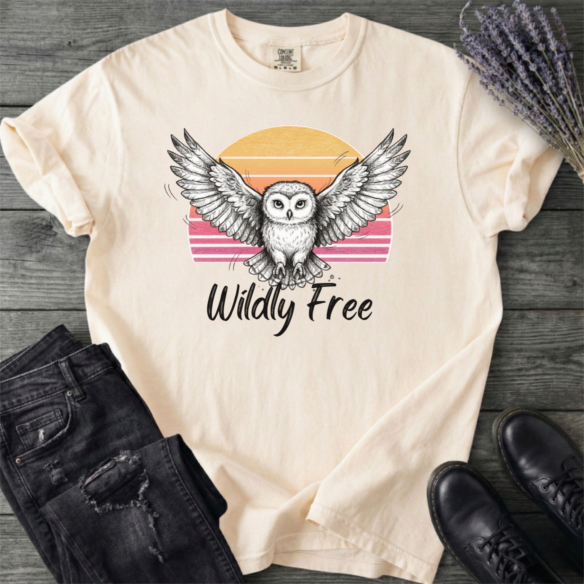 Wildly Free Owl T-Shirt