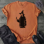Grunge Witch Silhouette T-Shirt