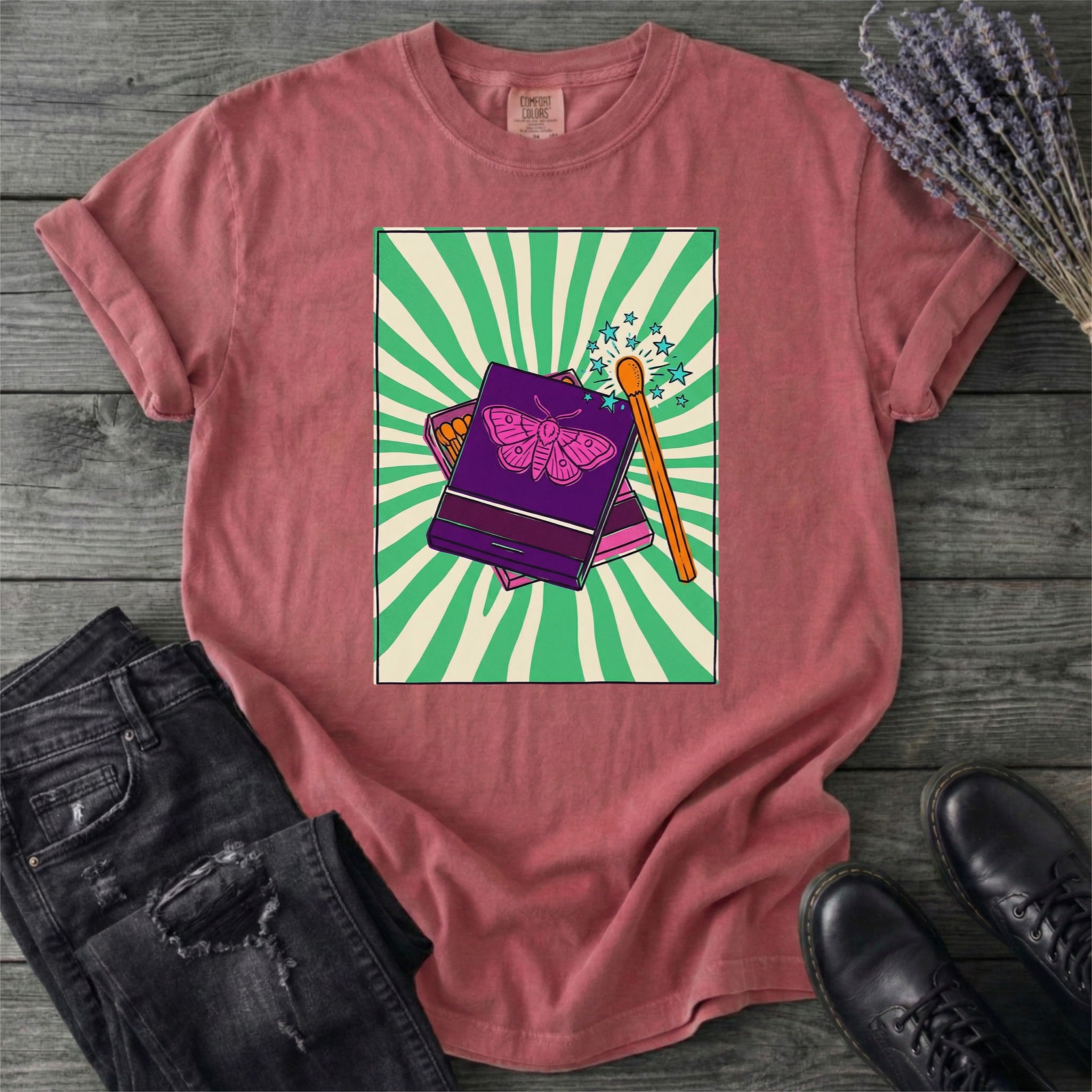 Moth Matchbook T-Shirt