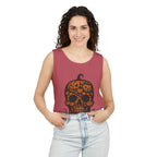 Pumpkin Skull Tank Top