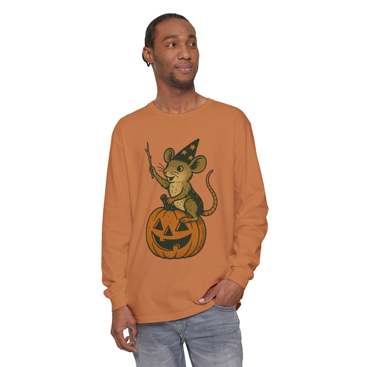 Mouse Witch Long Sleeve T-Shirt