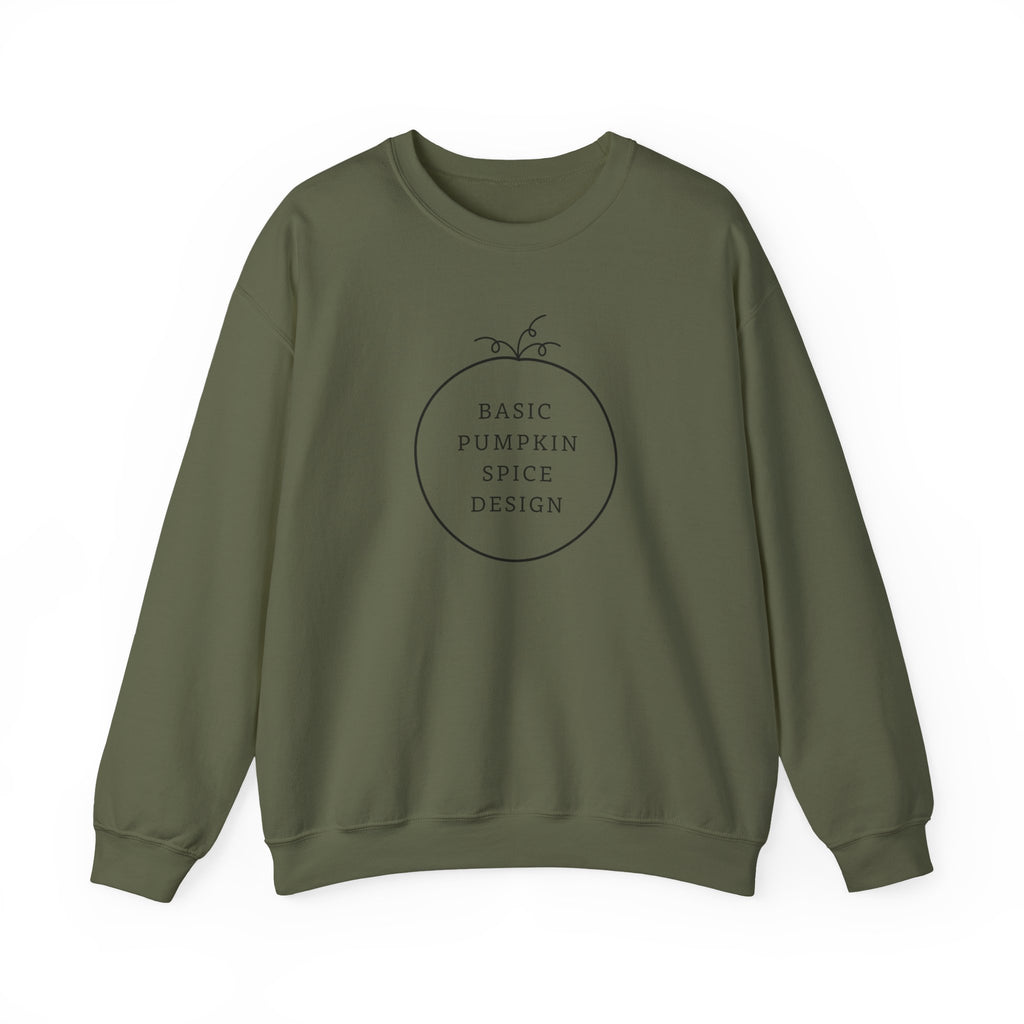 Basic Pumpkin Spice Design Sweatshirt