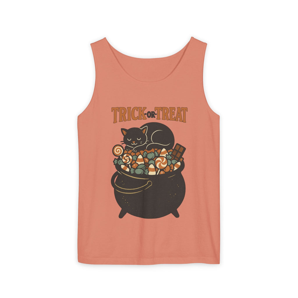 Trick Or Treat Candy Cauldron Tank Top