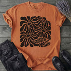 Garden Magic Retro Flowers T-Shirt
