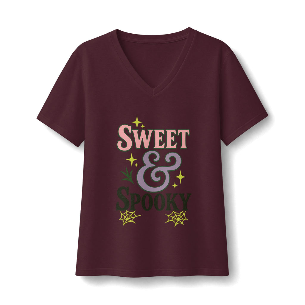 Pastel Sweet Spooky V-Neck T-Shirt