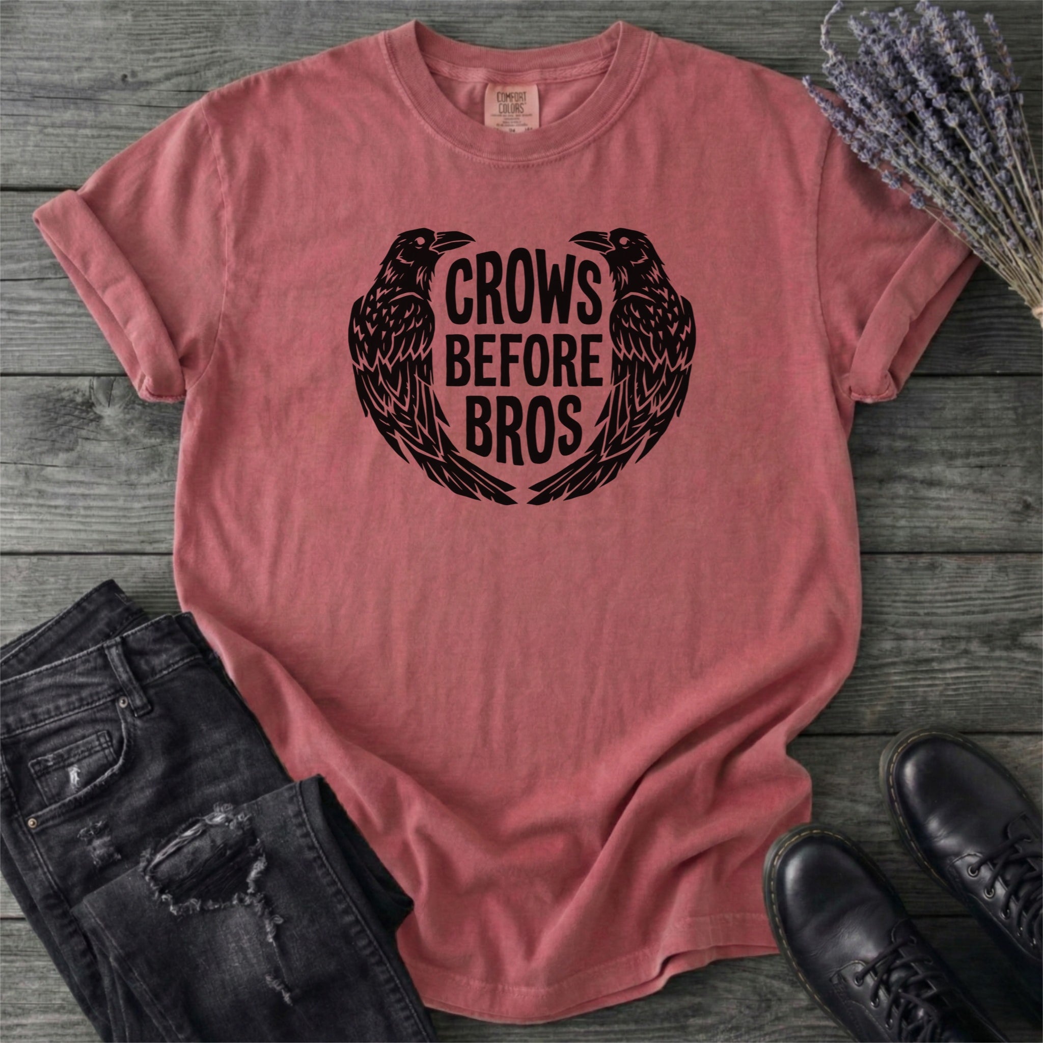 Crows Before Bros T-Shirt