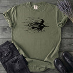 Flying Witch Grunge T-Shirt