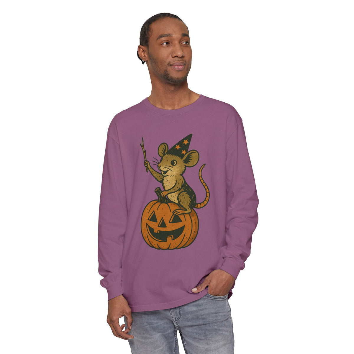 Mouse Witch Long Sleeve T-Shirt
