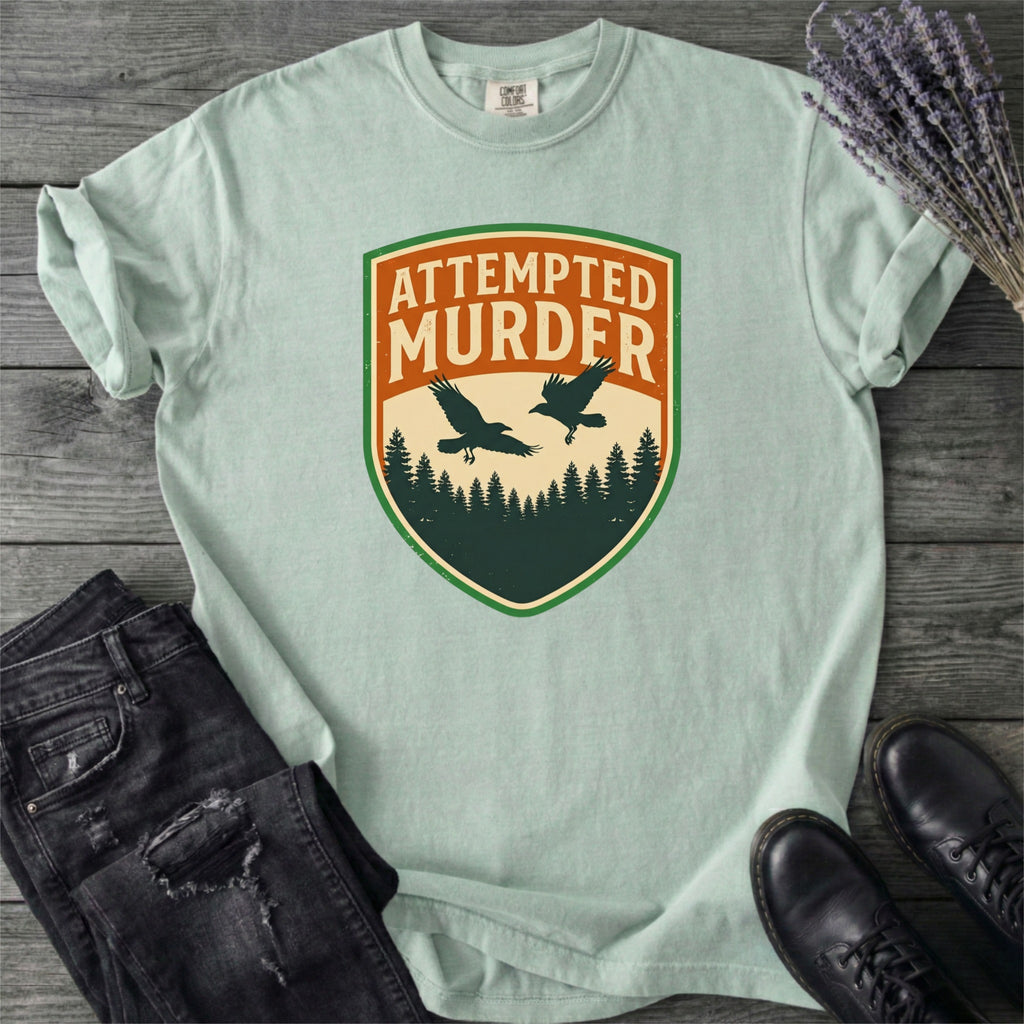 Attempted Murder Crows T-Shirt