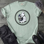 Ghost Bunny Basket T-Shirt