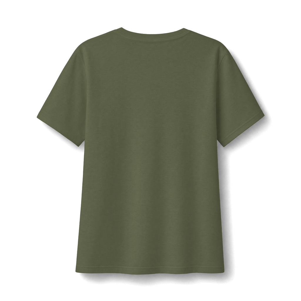 Patchwork Pumpkin V-Neck T-Shirt