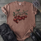 Botanical Branch Of Skull Cherries T-Shirt