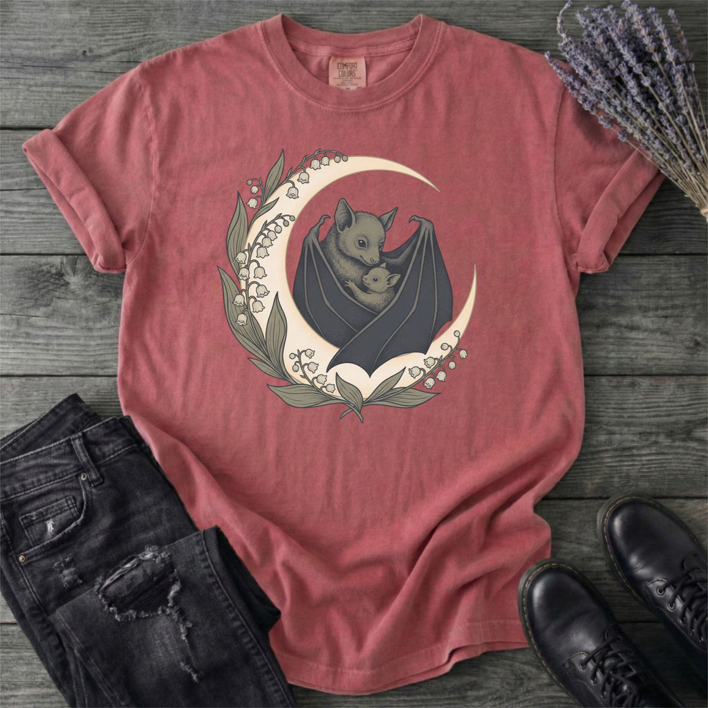 Mom And Baby Bat T-Shirt