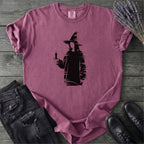 Grunge Witch Silhouette T-Shirt