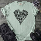 Safety Pin Heart T-Shirt