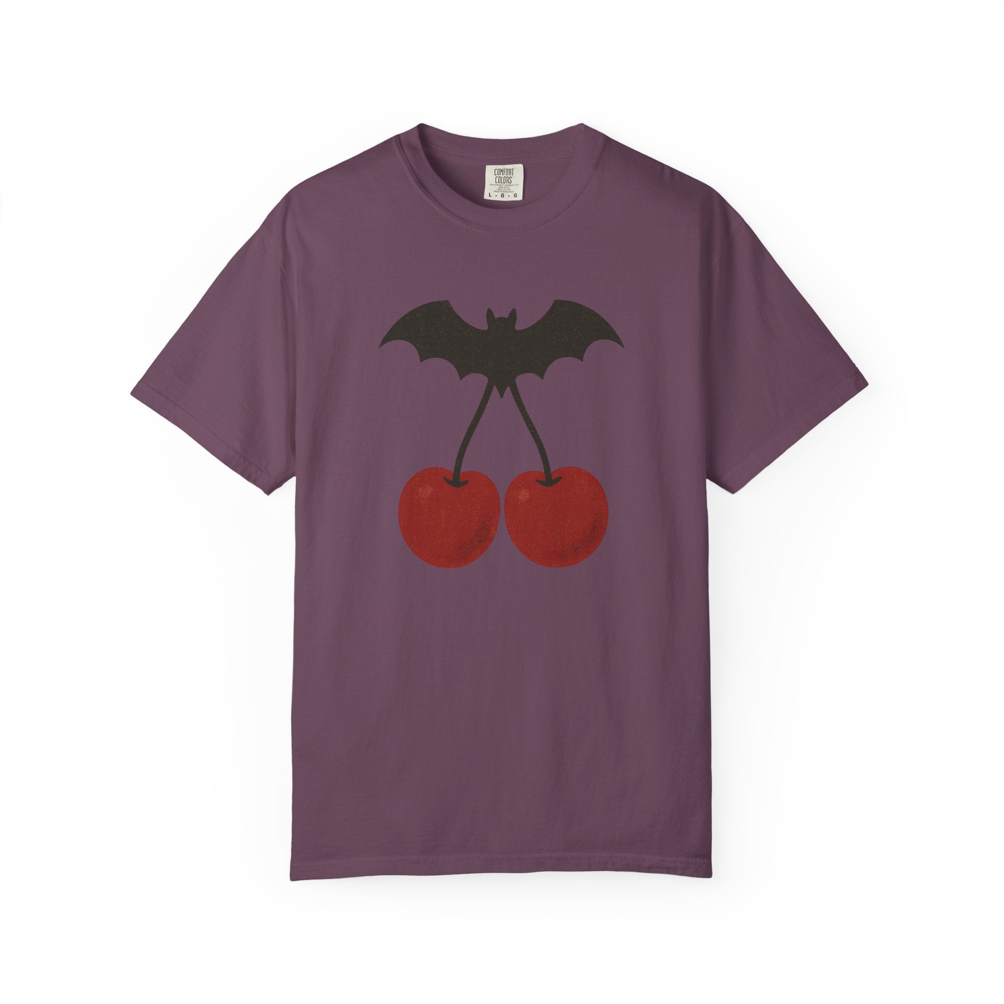 Bat Cherries Gothic T-Shirt