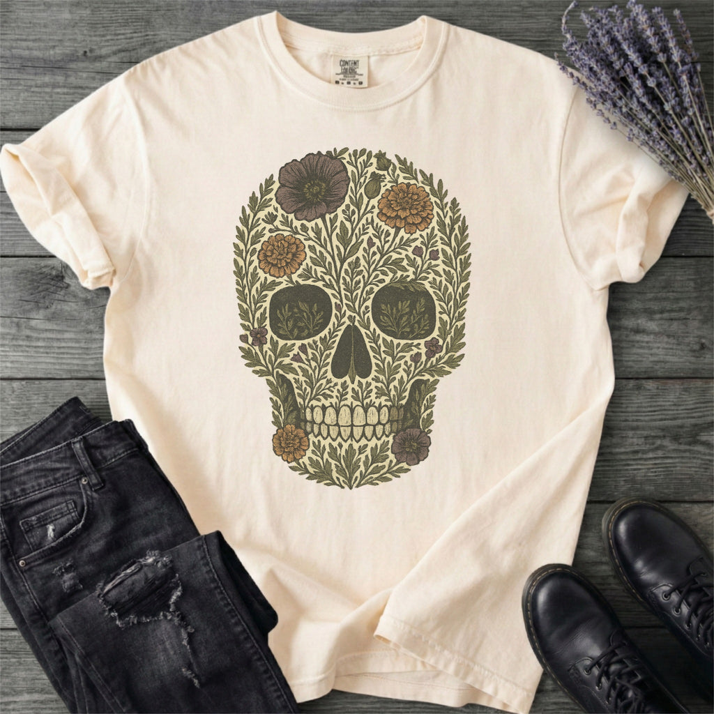 Wildflower Skull T-Shirt