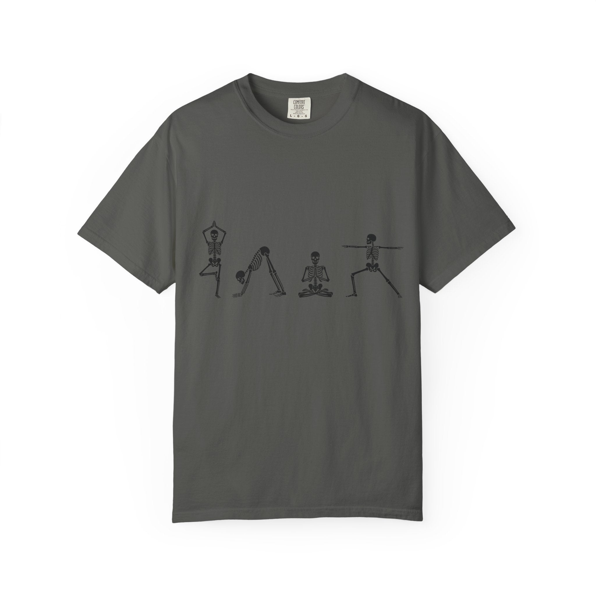 Spooky Yoga Squad Skeleton T-Shirt