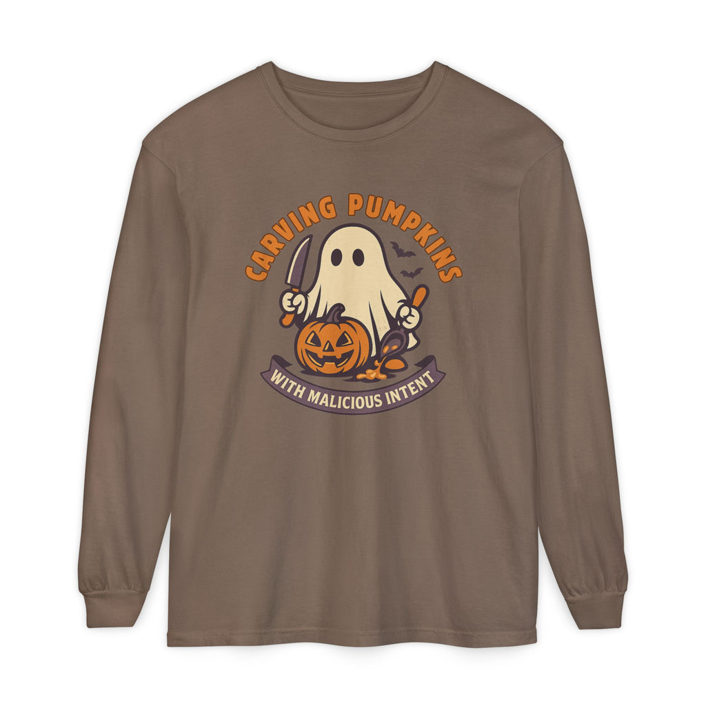 Carving Pumpkins Evolved Long Sleeve T-Shirt