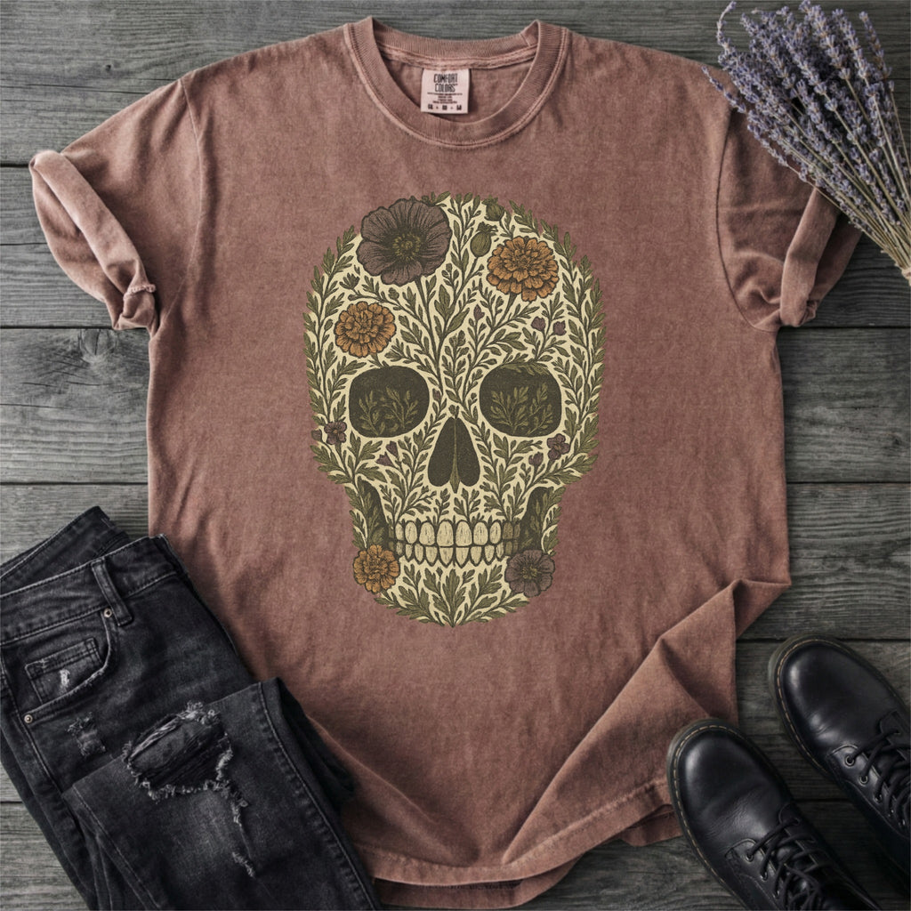 Wildflower Skull T-Shirt