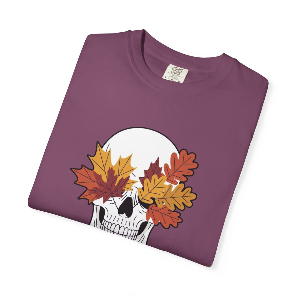 Fall Leaf Skull T-Shirt