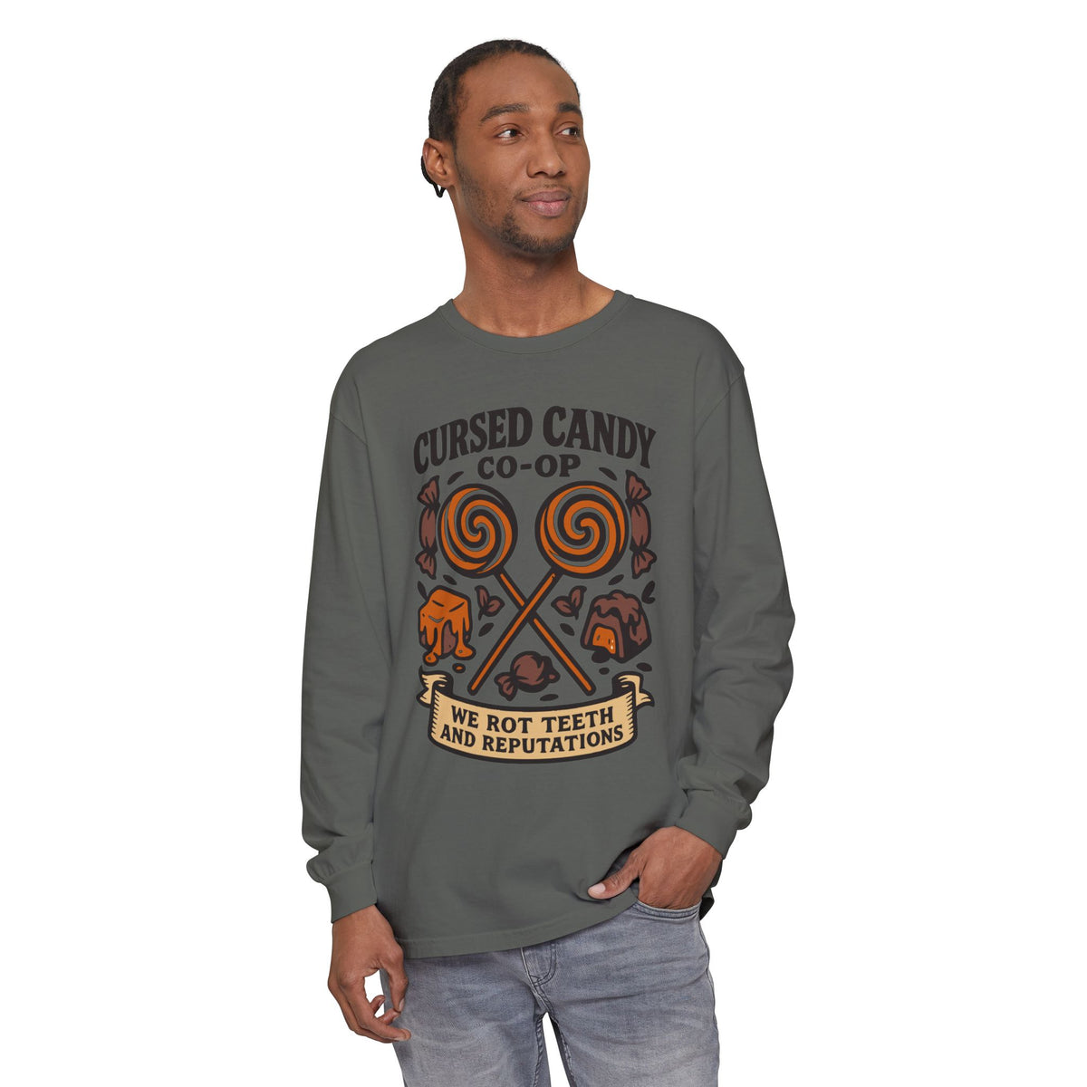 Cursed Candy Co Op Long Sleeve T-Shirt