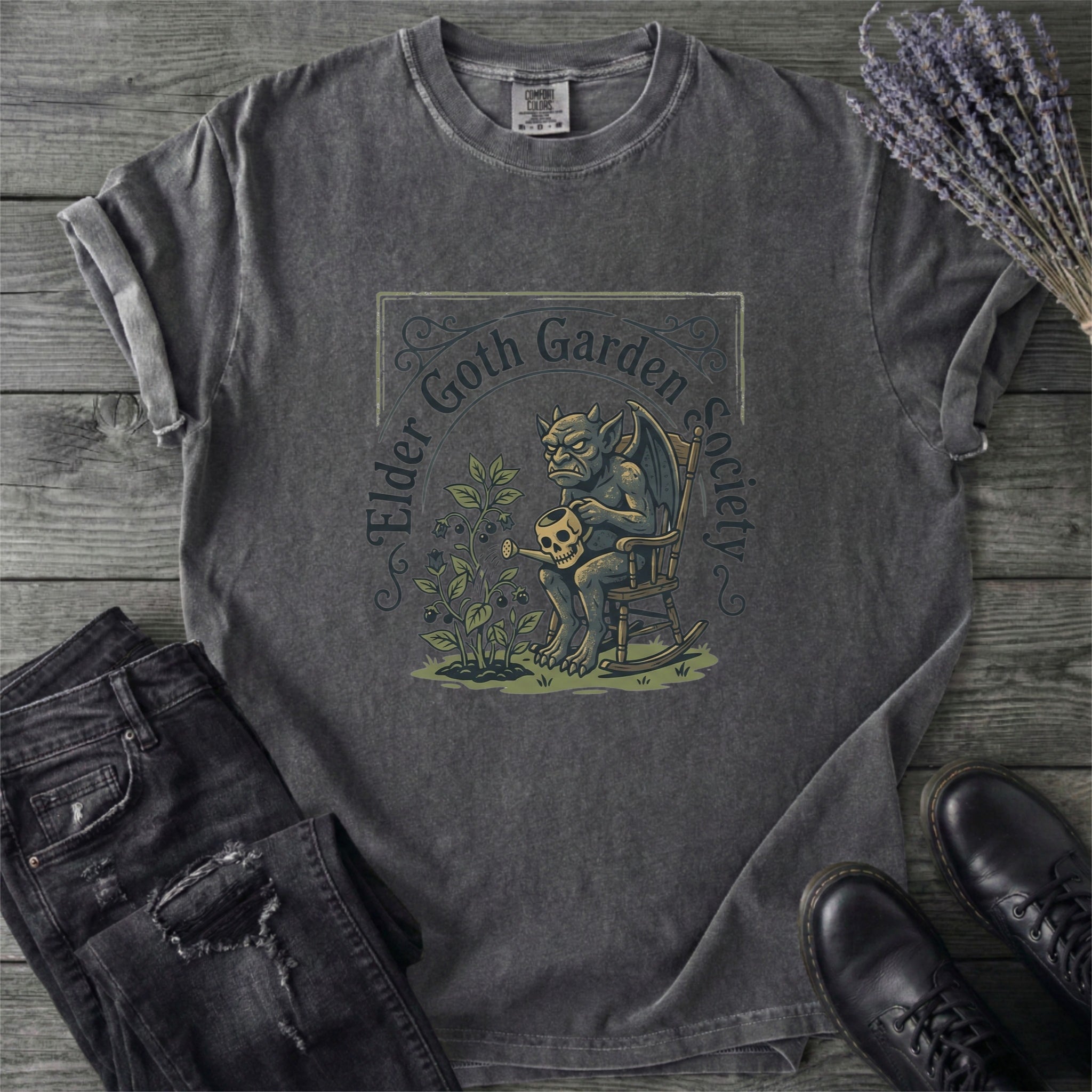 Elder Goth Garden Society T-Shirt