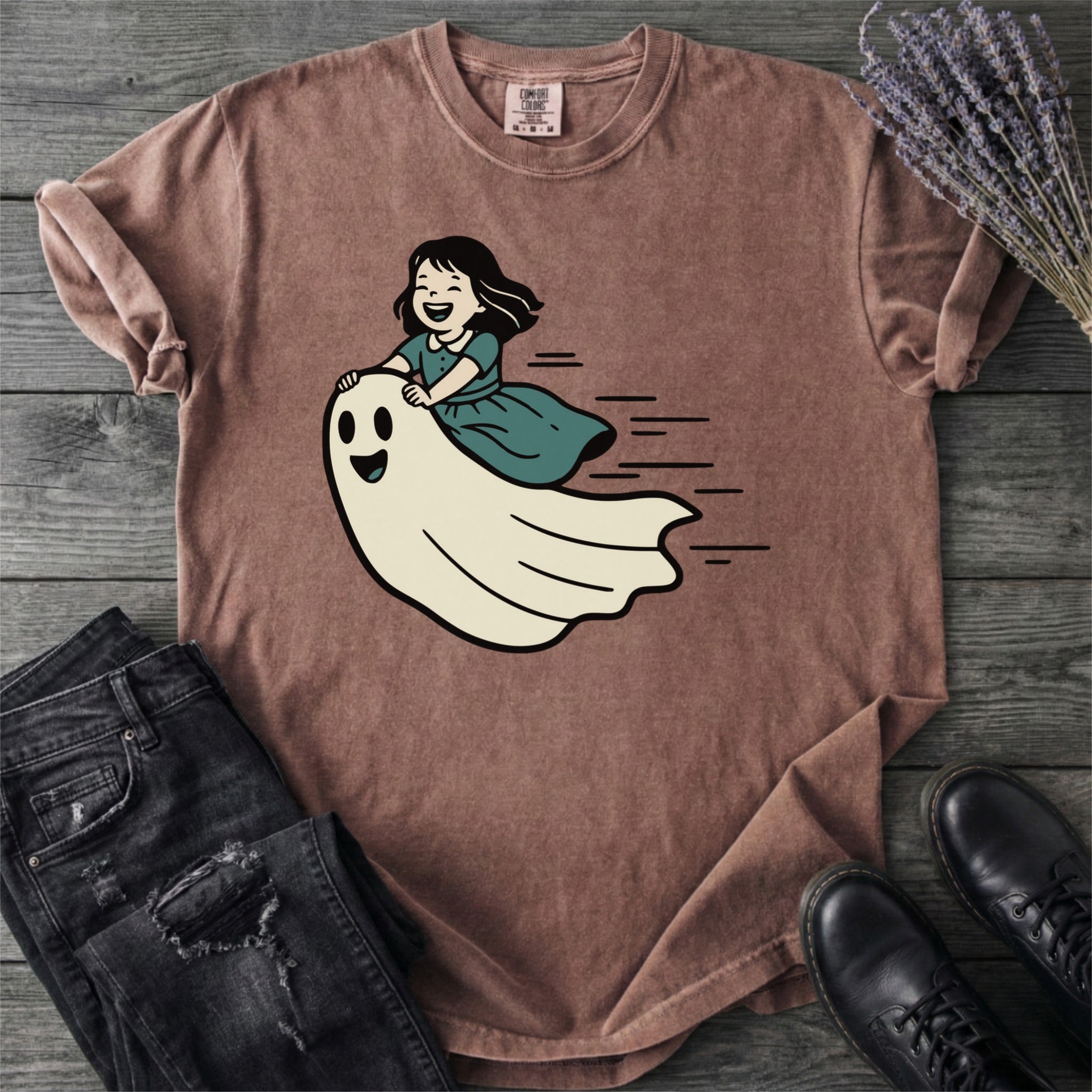 Ghost Piggyback Ride T-Shirt