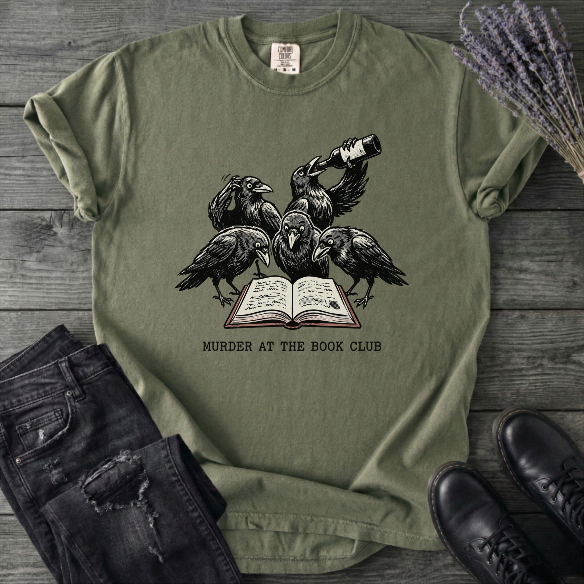 Murder At The Book Club T-Shirt