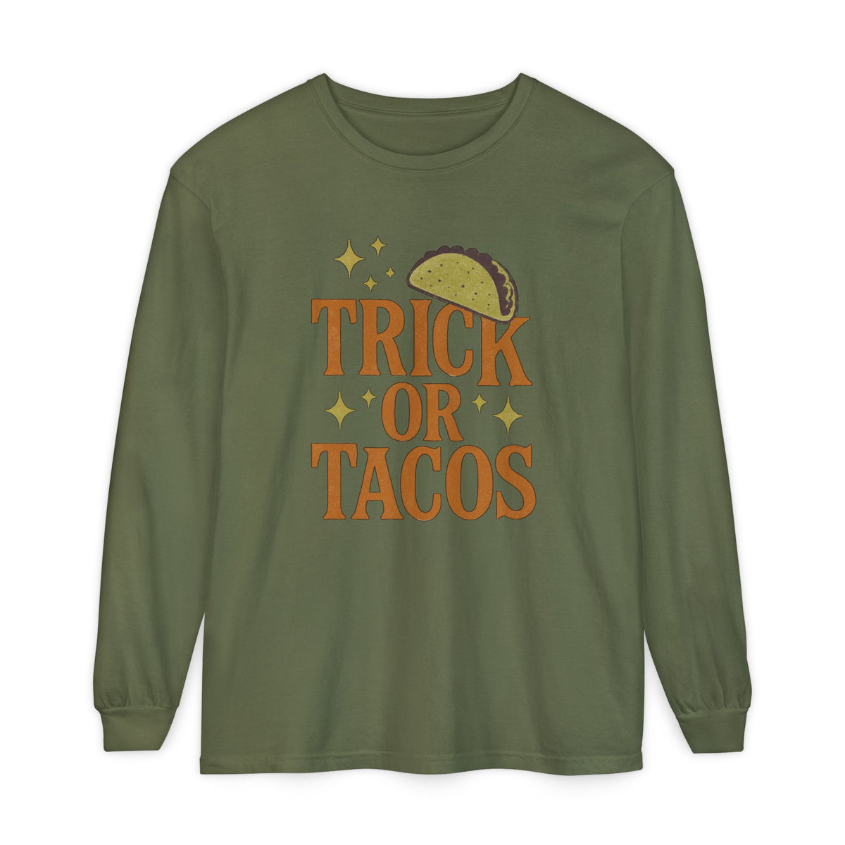 Trick Or Tacos Long Sleeve T-Shirt
