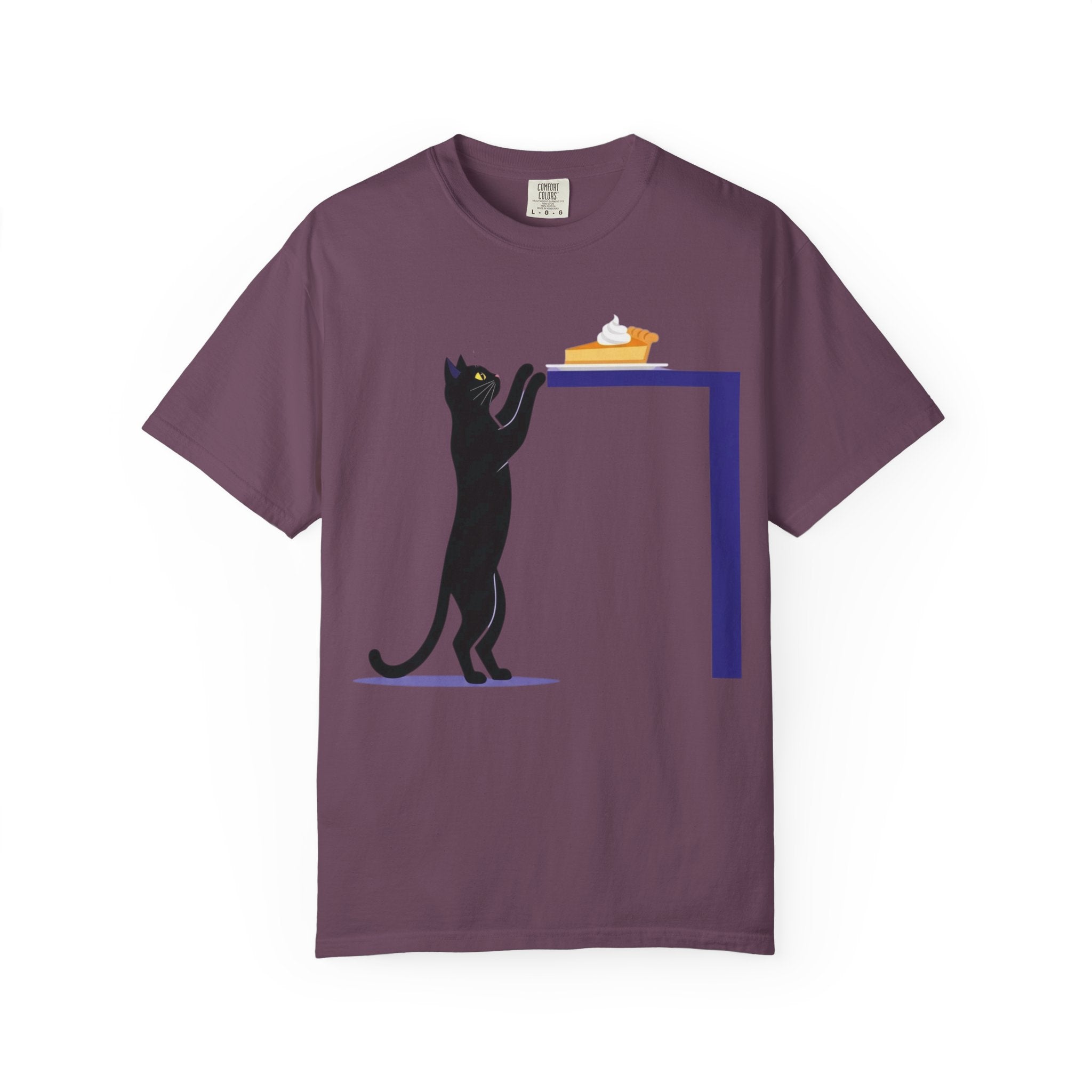 Black Cat Pumpkin Pie T-Shirt