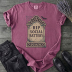 RIP Social Battery T-Shirt