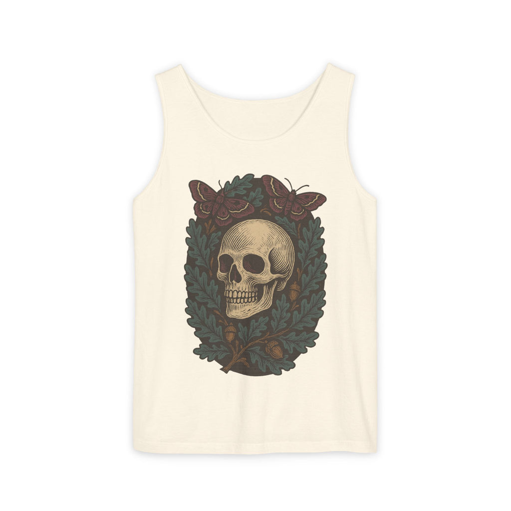 Skull And Moths Tank Top